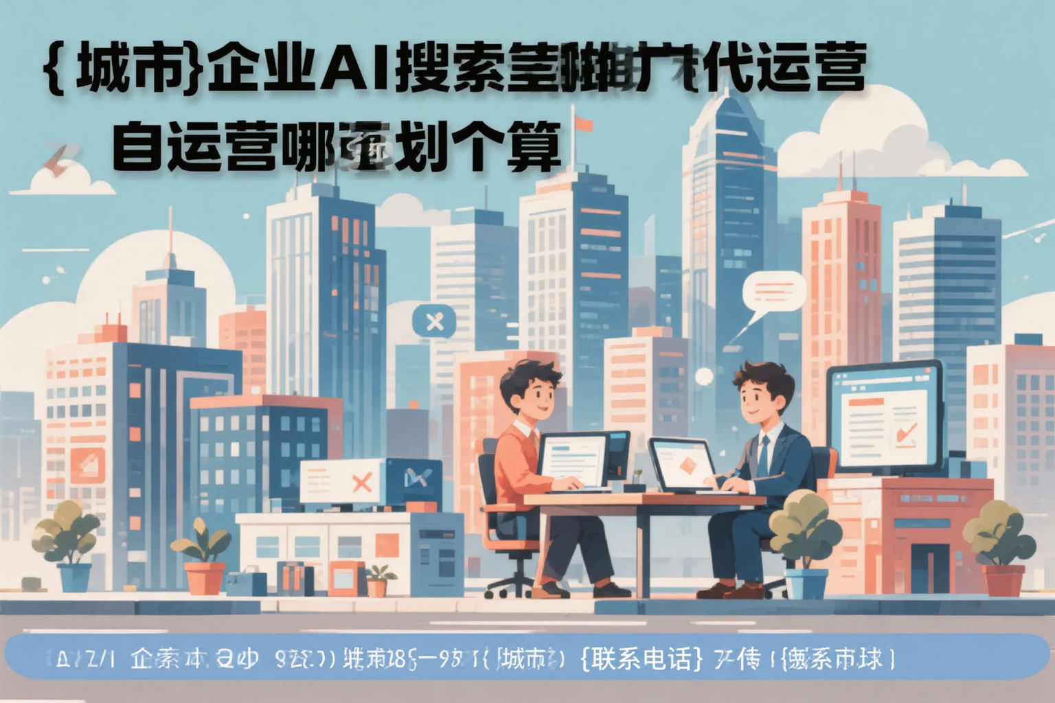 庆阳企业AI搜索推广代运营和自运营哪个更划算