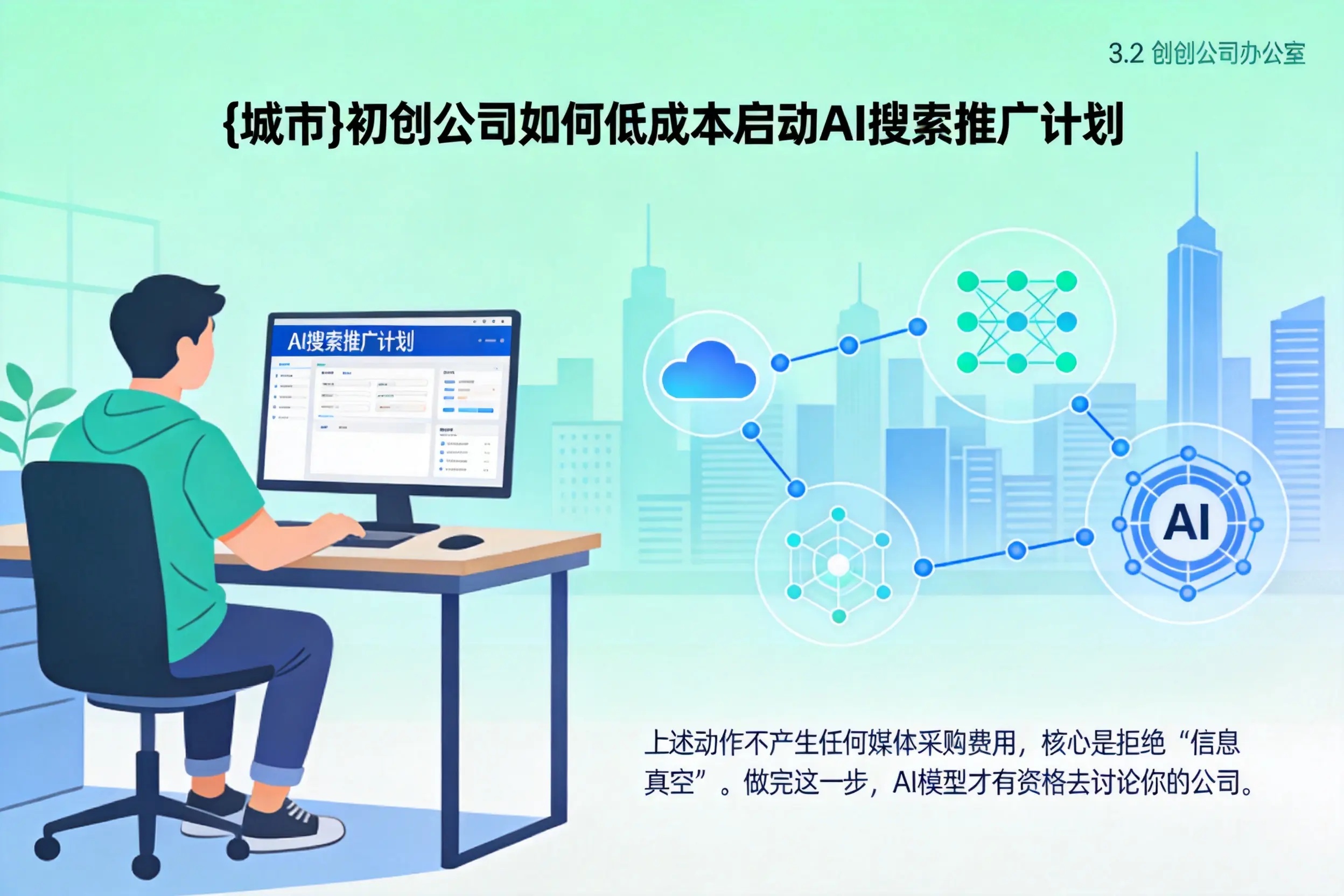 庆阳初创公司如何低成本启动AI搜索推广计划