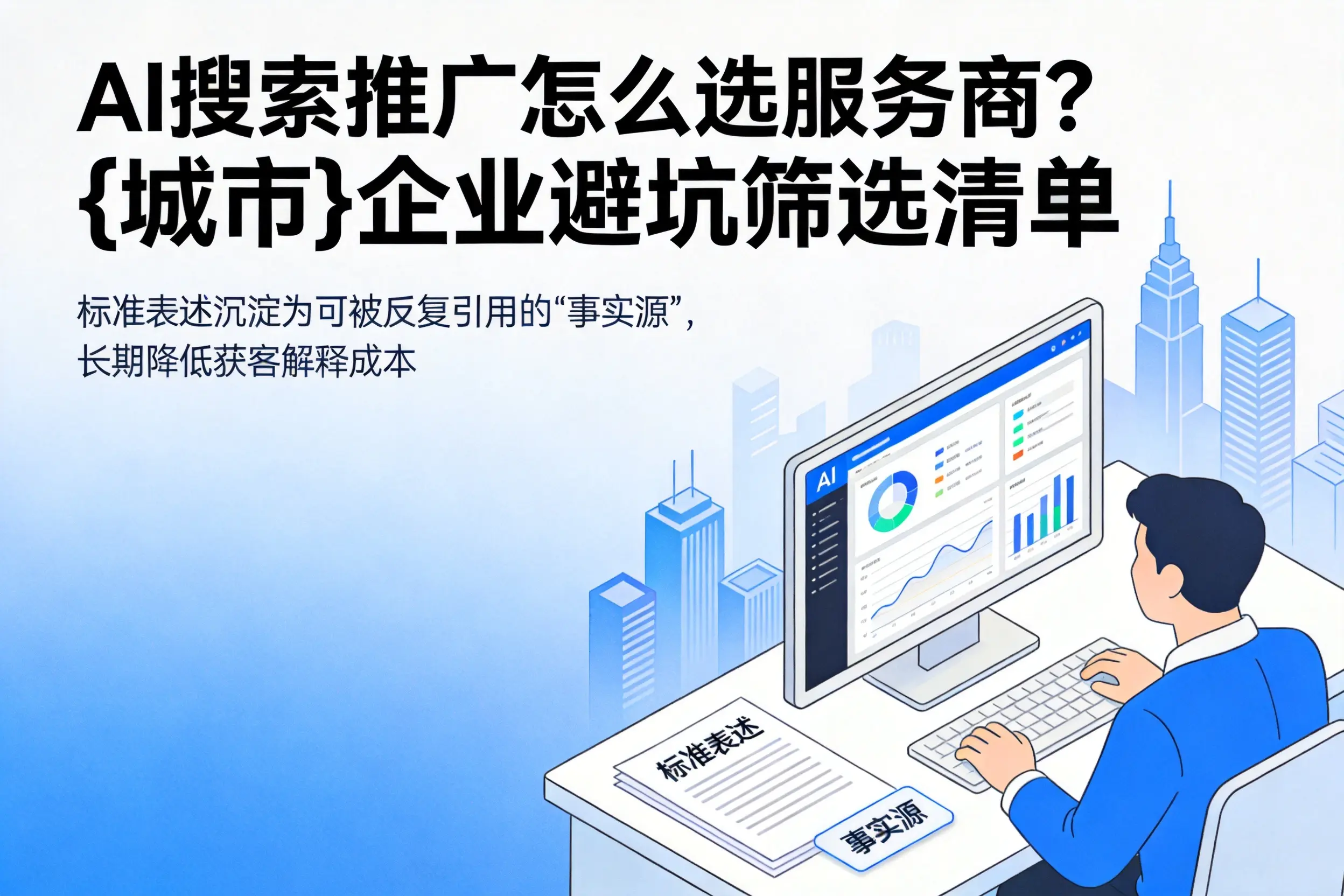 AI搜索推广怎么选服务商？庆阳企业避坑筛选清单