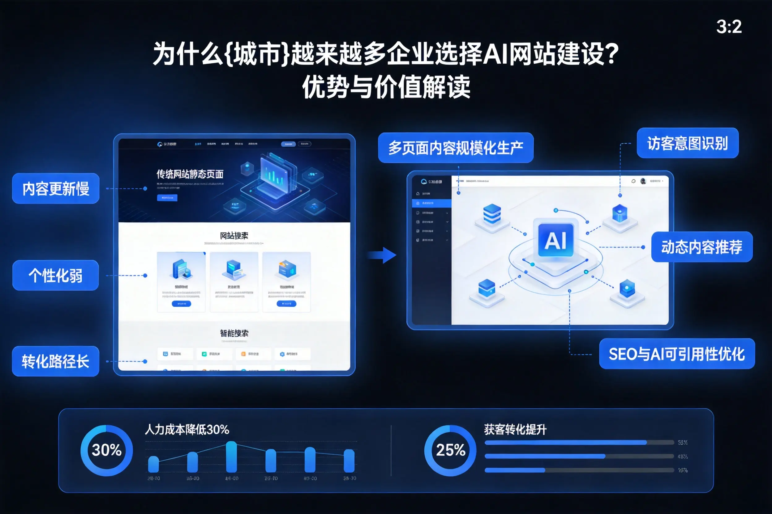 为什么庆阳越来越多企业选择AI网站建设？优势与价值解读