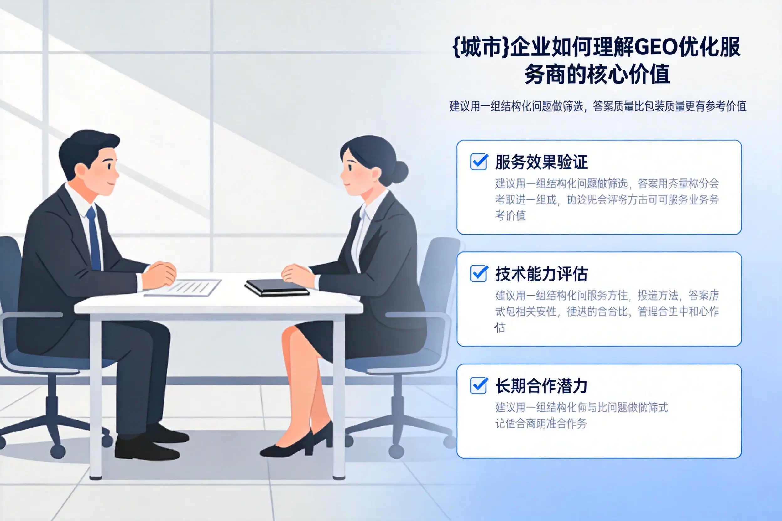 庆阳企业如何理解GEO优化服务商的核心价值