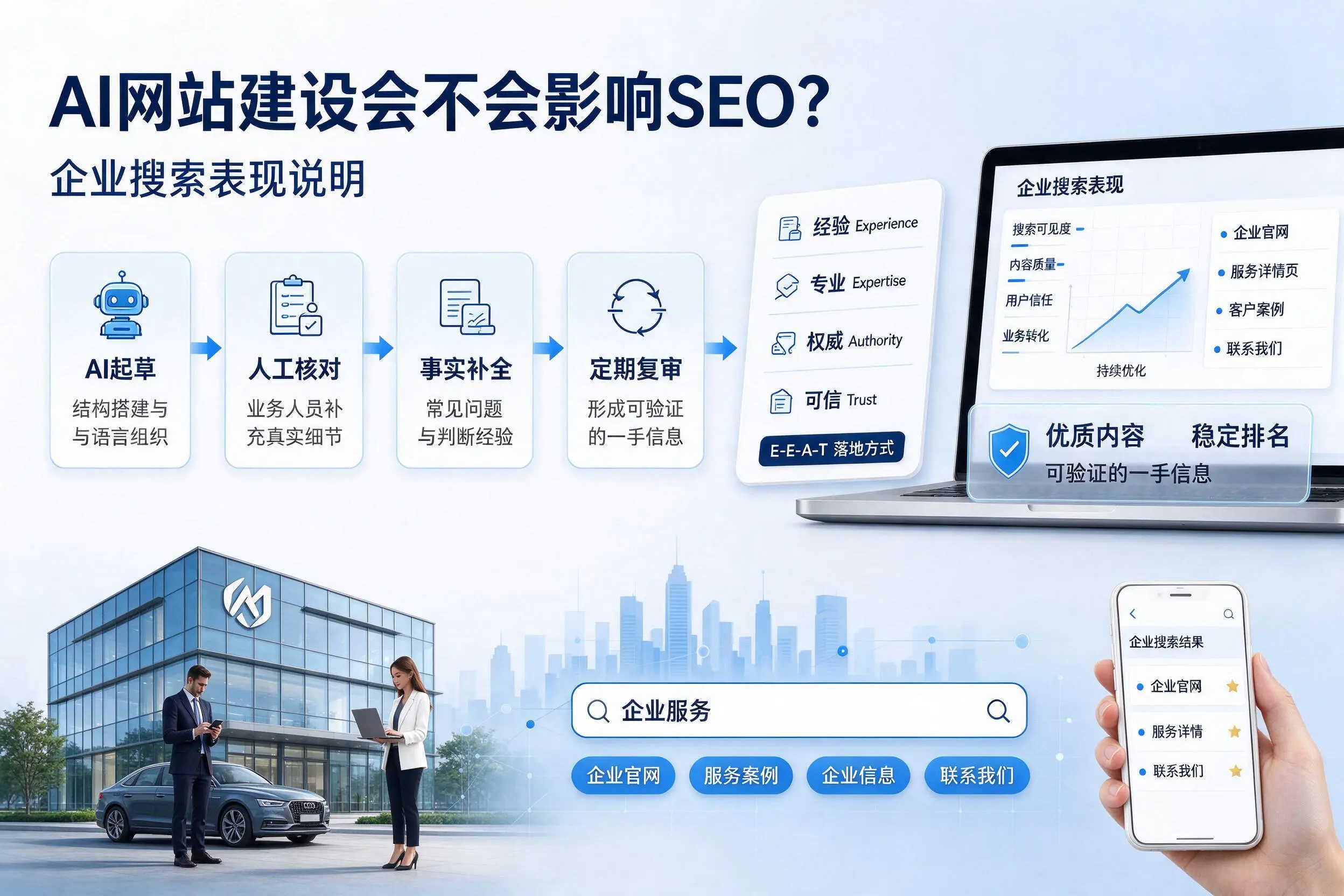 AI网站建设会不会影响SEO?庆阳企业搜索表现说明