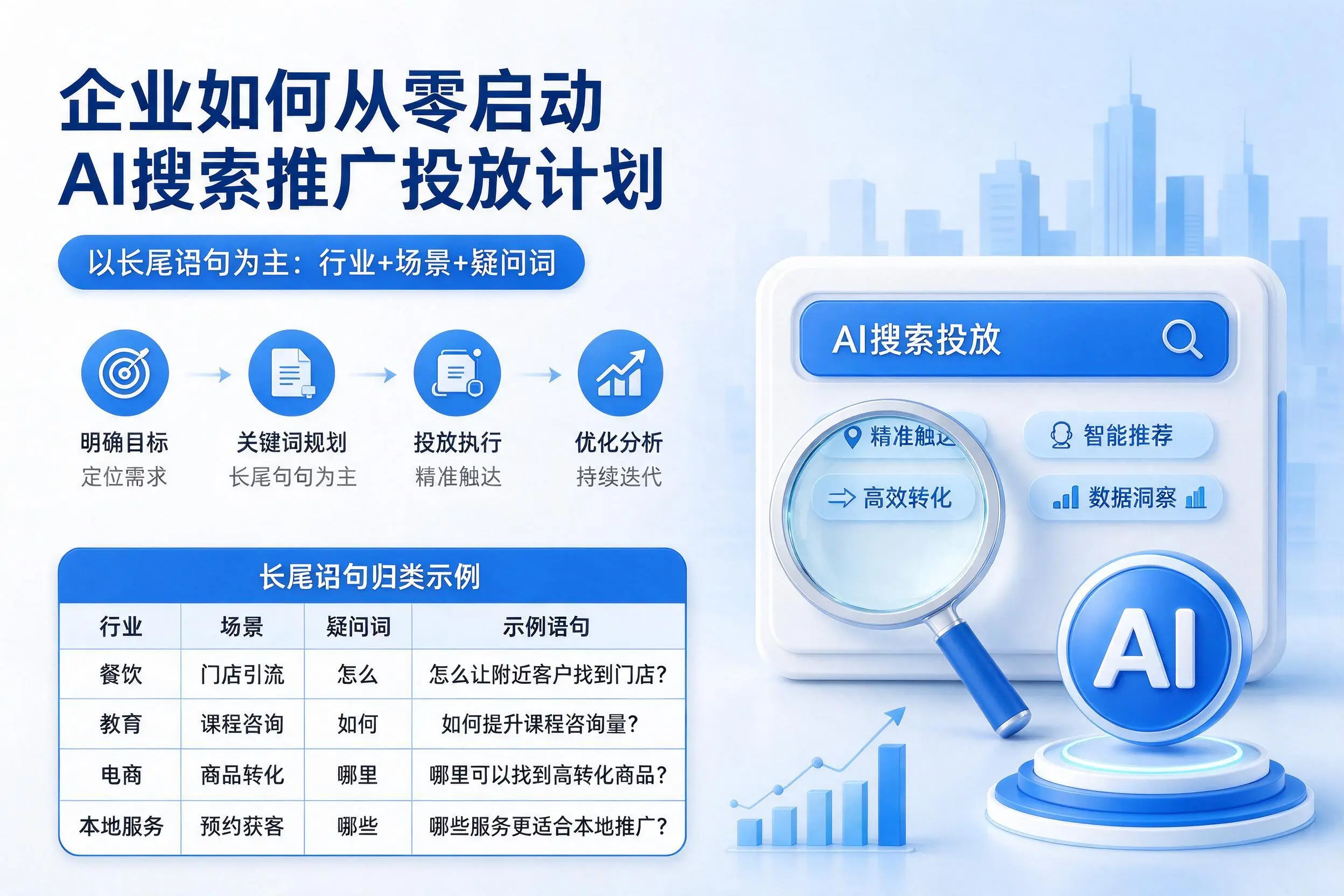 庆阳企业如何从零启动AI搜索推广投放计划